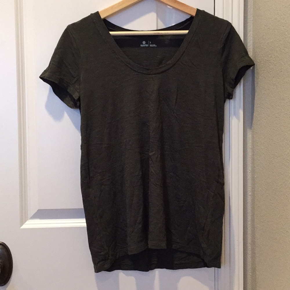 OLIVE GREEN SUSINA TOP